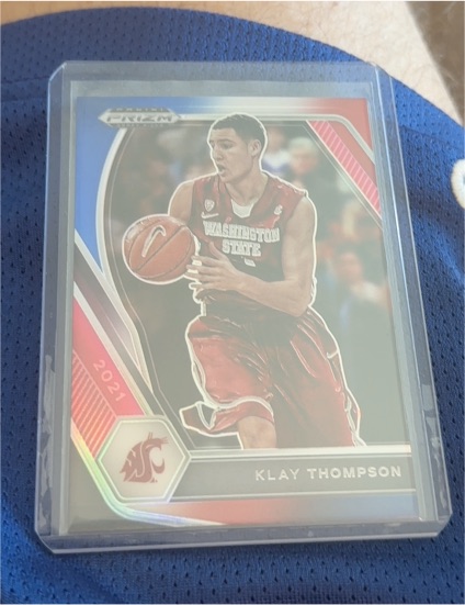 2021 Panini Prizm Draft Picks #82 Klay Thompson — front