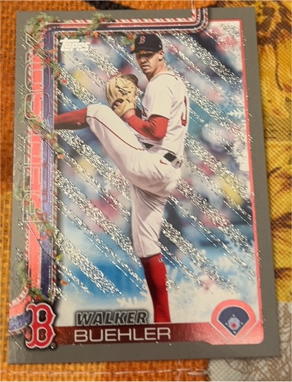 2025 Topps Holiday #H197 Walker Buehler — front