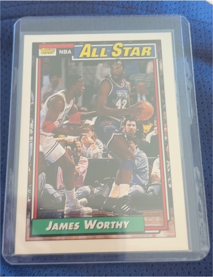 1992 Topps NBA All-Star #108 James Worthy — front