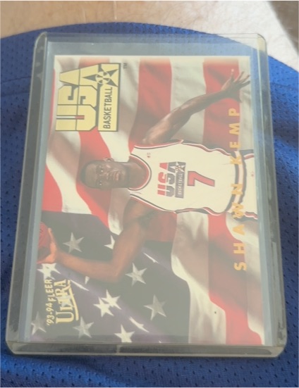 1993-94 Fleer Ultra #365 Shawn Kemp — front