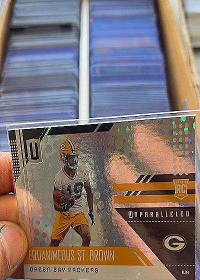 2018 Panini Unparalleled #D Equanimeous St. Brown Rookie Card — front
