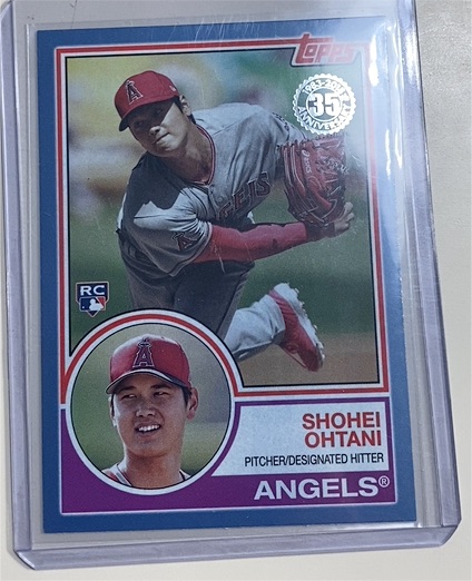 2018 Topps 35th Anniversary #83-2 Shohei Ohtani — front