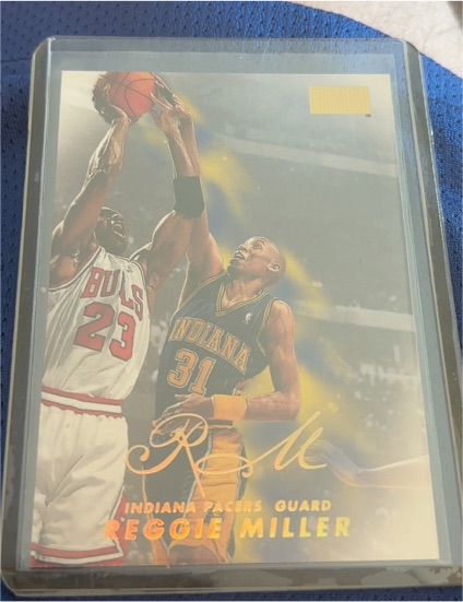 1998-99 SkyBox Premium #67 Reggie Miller — front