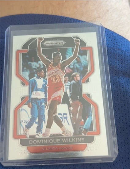 2021-22 Panini Prizm #252 Dominique Wilkins — front