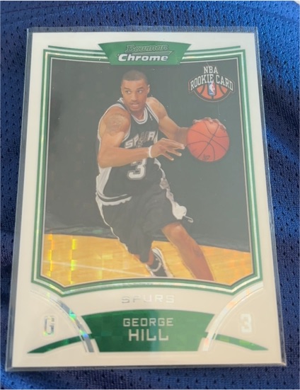 2008-09 Bowman Chrome #134 George Hill — front