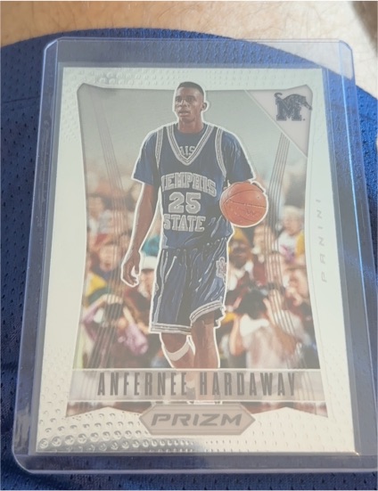 2021 Panini Prizm Draft Picks #17 Anfernee Hardaway Flashback Silver — front