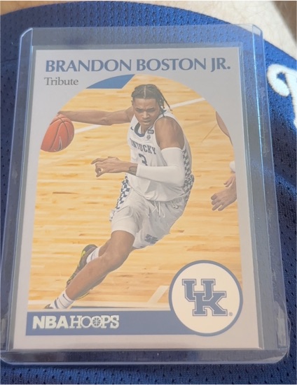 2021 Panini Chronicles Draft Picks #75 Brandon Boston Jr. — front
