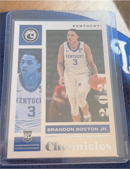 2021 Panini Chronicles Draft Picks #25 Brandon Boston Jr. — front