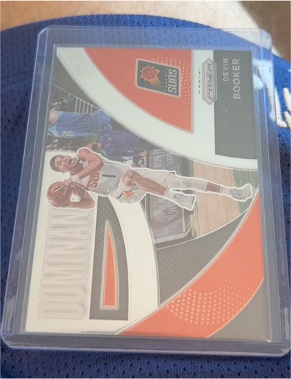 2021-22 Panini Prizm #3 Devin Booker Dominance — front