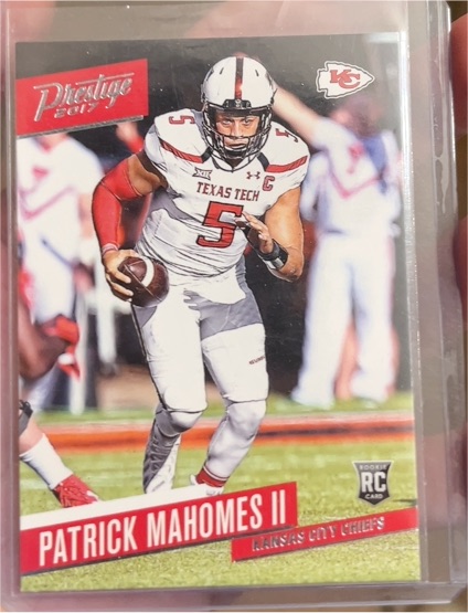 2017 Panini Prestige #232 Patrick Mahomes II — front