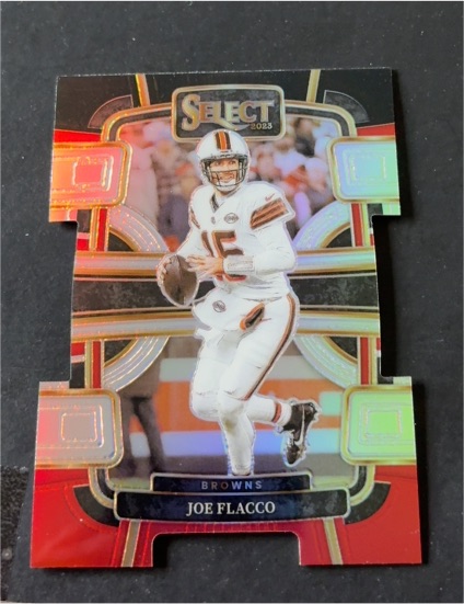 2023 Panini Select Concourse Die-Cut #26 Joe Flacco — front