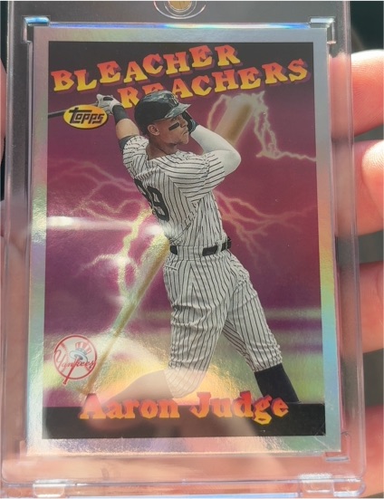 2023 Topps Bleacher Reachers Aaron Judge — front