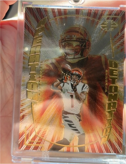 2022 Panini Illusions #OD-15 Ja'Marr Chase Operation Detonation — front