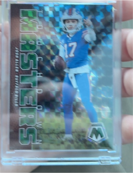 2023 Panini Mosaic Touchdown Masters #TM-JA Josh Allen — front
