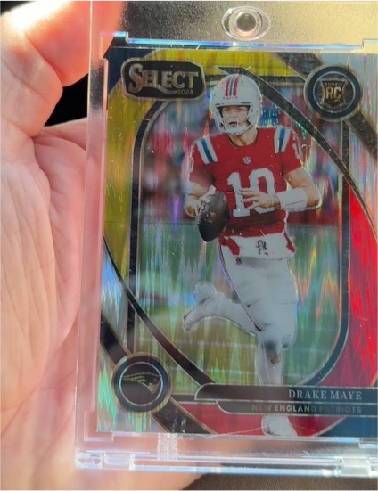 2024 Panini Select #218 Drake Maye — front