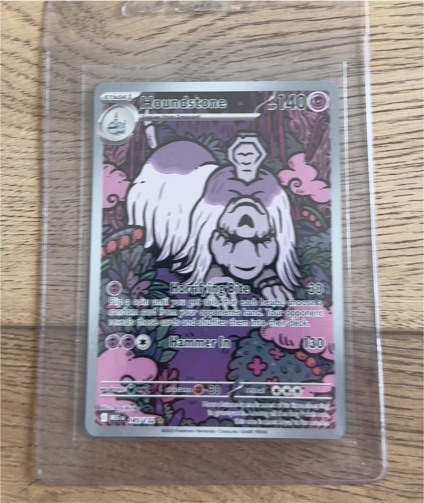 2023 Pokémon Mega Evolution #145 Houndstone — front
