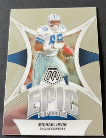 2024 Panini Mosaic Epic Performers #EP-MI Michael Irvin — front