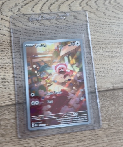 2024 Pokemon TCG #154 Stufful Illustration Rare Mega Evolution — front