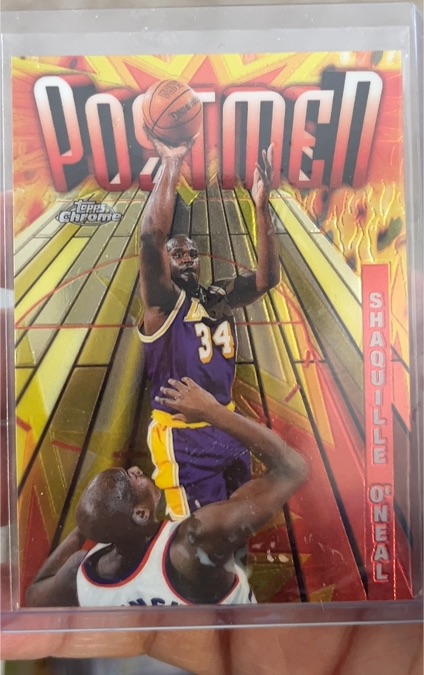 1998-99 Topps Chrome Postmen #SB21 Shaquille O'Neal — front