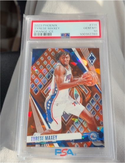 2023 Panini Phoenix #114 Tyrese Maxey — front
