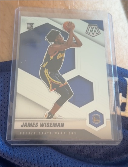 2020-21 Panini Mosaic #205 James Wiseman — front