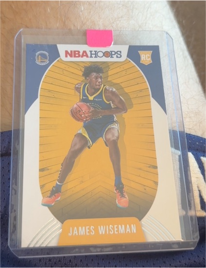 2020-21 Panini NBA Hoops #205 James Wiseman Rookie — front