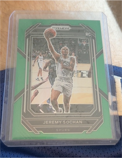 2022-23 Panini Prizm #263 Jeremy Sochan — front