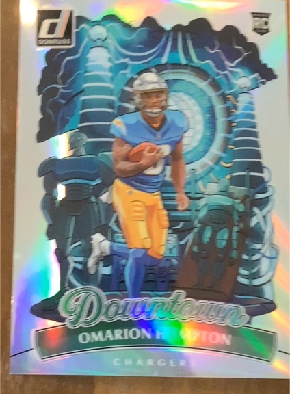 2025 Panini Donruss #16 Omarion Hampton — front
