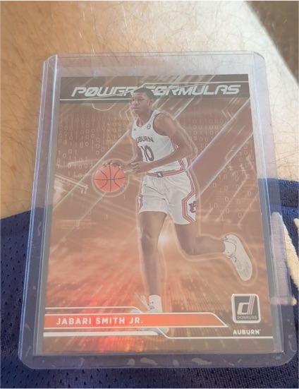 2022 Panini Chronicles Donruss Draft Picks Power Formulas #PF-JSM Jabari Smith Jr — front