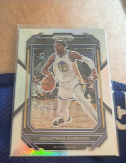 2022-23 Panini Prizm #104 Jonathan Kuminga — front