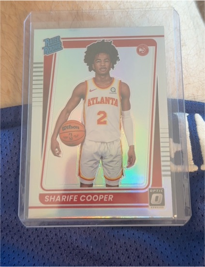 2021-22 Panini Donruss Optic #158 Sharife Cooper Rated Rookie — front