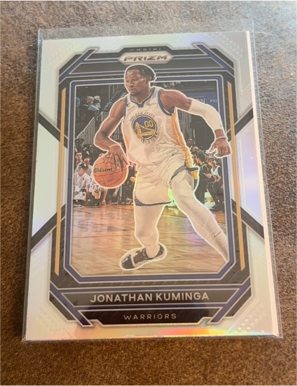 2022-23 Panini Prizm #104 Jonathan Kuminga — front