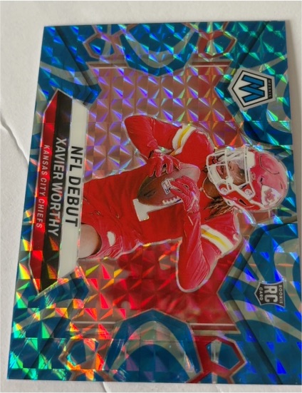2024 Panini Mosaic NFL Debut #285 Xavier Worthy — front