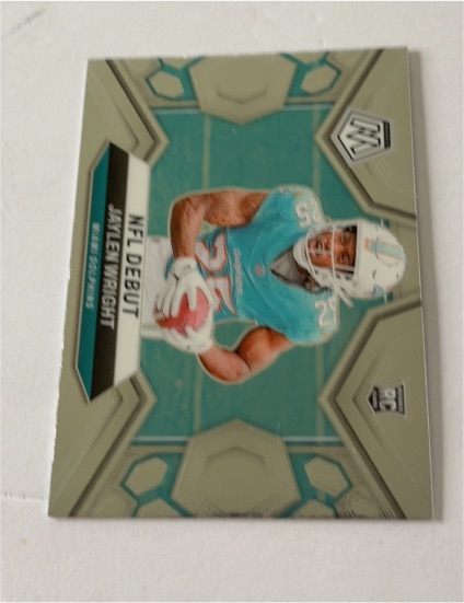 2024 Panini Mosaic Football NFL Debut #280 Jaylen Wright — front
