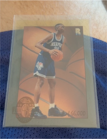 1993 Classic Four Sport Acetate #RC Anfernee Hardaway — front