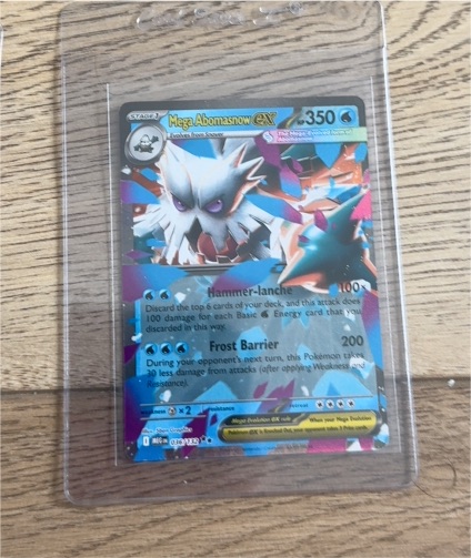 2025 Pokémon TCG Mega Evolutions #036 Mega Abomasnow ex — front