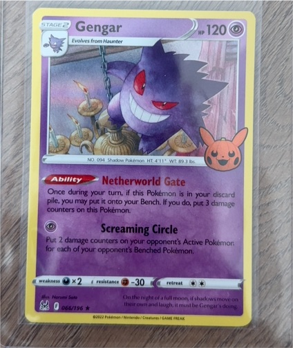 2022 Pokémon #066 Gengar — front