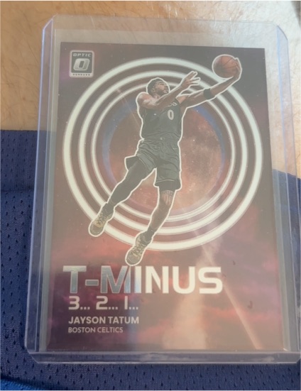 2022-23 Panini Donruss Optic #4 Jayson Tatum T-Minus 3, 2, 1 — front