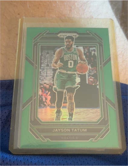 2022-23 Panini Prizm #17 Jayson Tatum — front