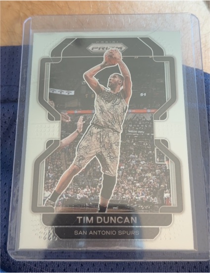 2021-22 Panini Prizm #268 Tim Duncan — front