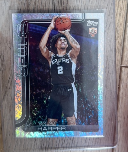 2025-26 Topps Basketball #202 Dylan Harper — front