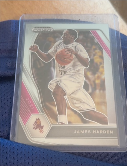 2021 Panini Prizm Draft Picks #53 James Harden — front