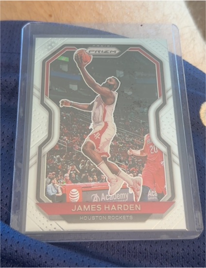 2020-21 Panini Prizm #112 James Harden — front