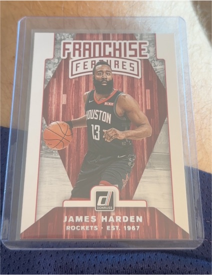 2019-20 Donruss #26 James Harden Franchise Features — front