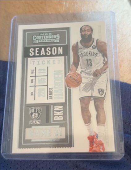 2020-21 Panini Contenders #94 James Harden — front