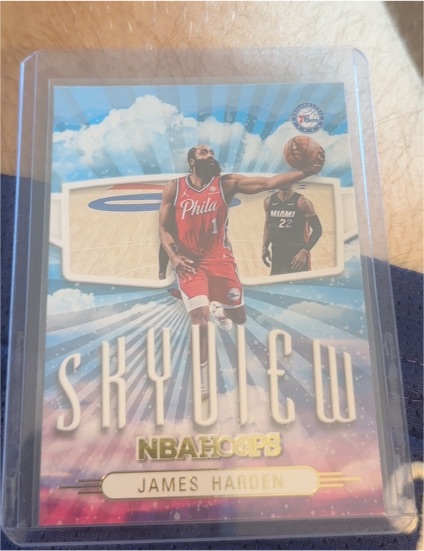 2022-23 Panini NBA Hoops #25 James Harden Skyview — front