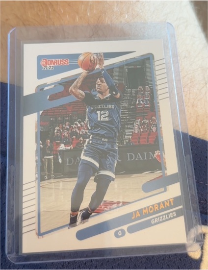 2021-22 Donruss #76 Ja Morant — front