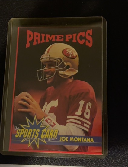 1992 Sports Card Review & Value Line #6 Joe Montana — front