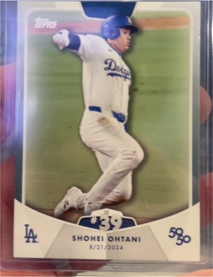 2024 Topps 50/50 #39 Shohei Ohtani — front
