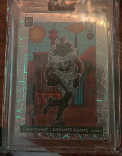 2022 Panini Donruss Optic Downtown Davante Adams #DT-DA — front